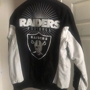 Oakland Raiders sports coat extra-large